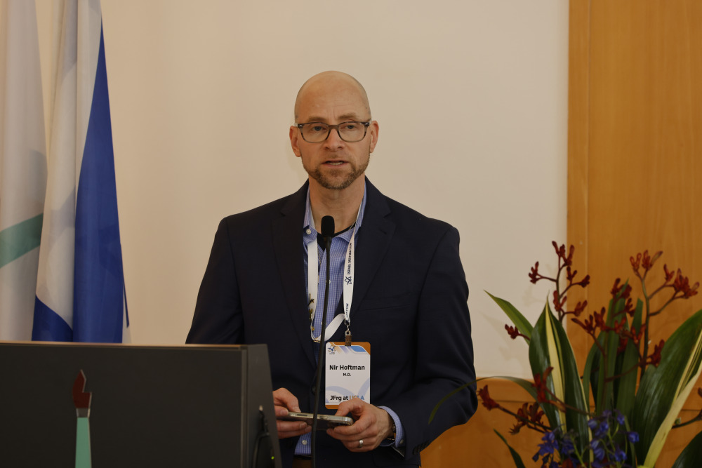 Dr. Nir Hoftman from UCLA visits HUJI