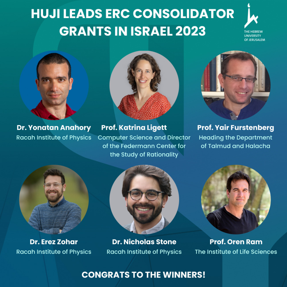 erc consolidator grant recipients 2023