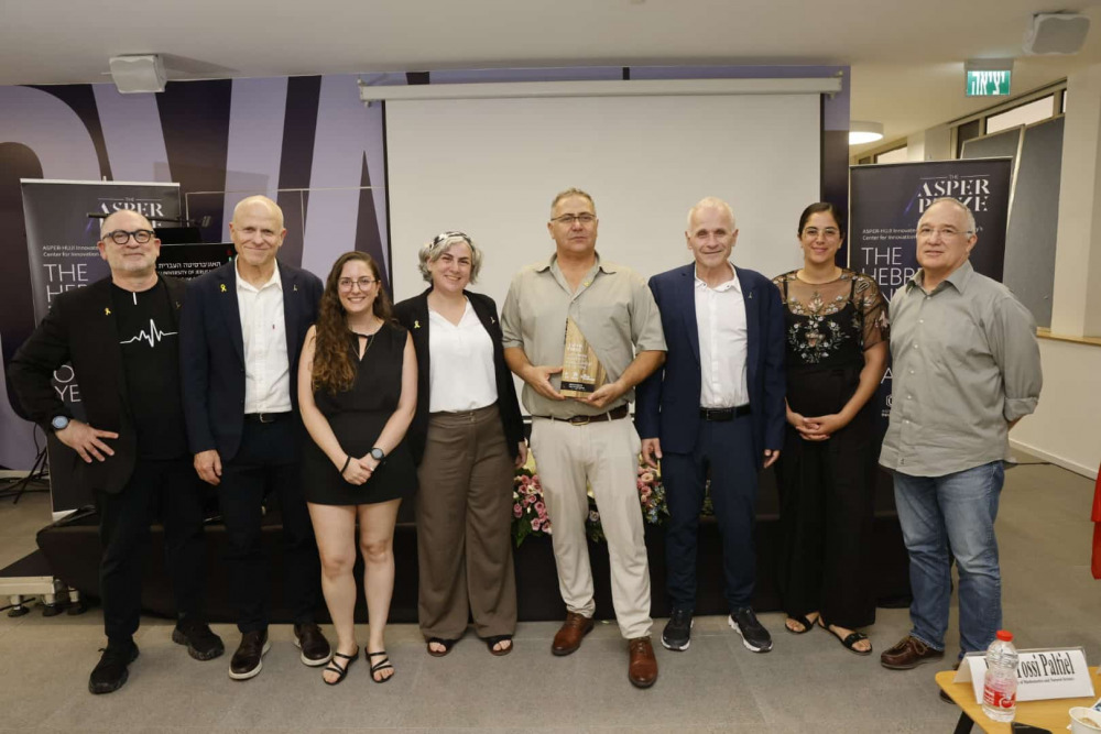 airovation technologies wins hujis 2025 asper prize