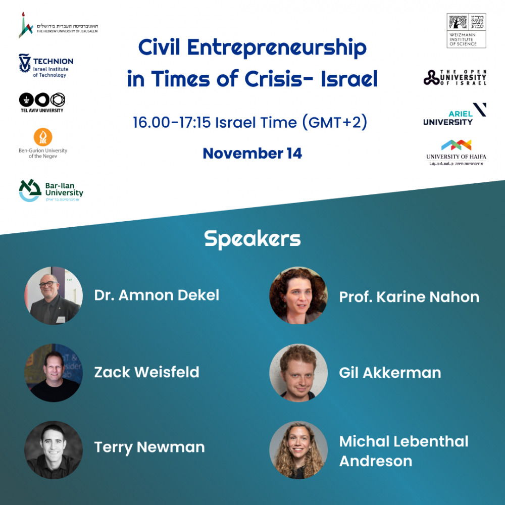 webinar on civil entrepreneurship in times of crisis