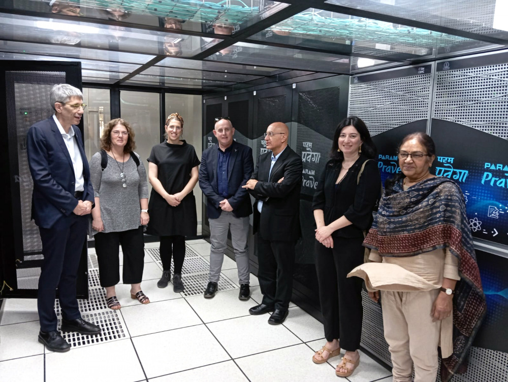 huji fostering academic ties in india